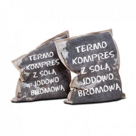 SHAMASA Termo Kompres z solą Jodowo-bromową 1 szt